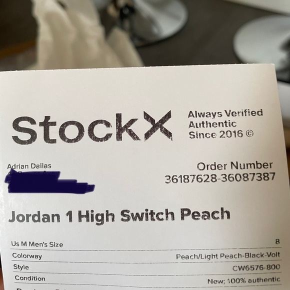 NIB Air Jordan 1 - Picture 7 of 7